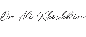 Dr. Ali Khoshbin DC signature